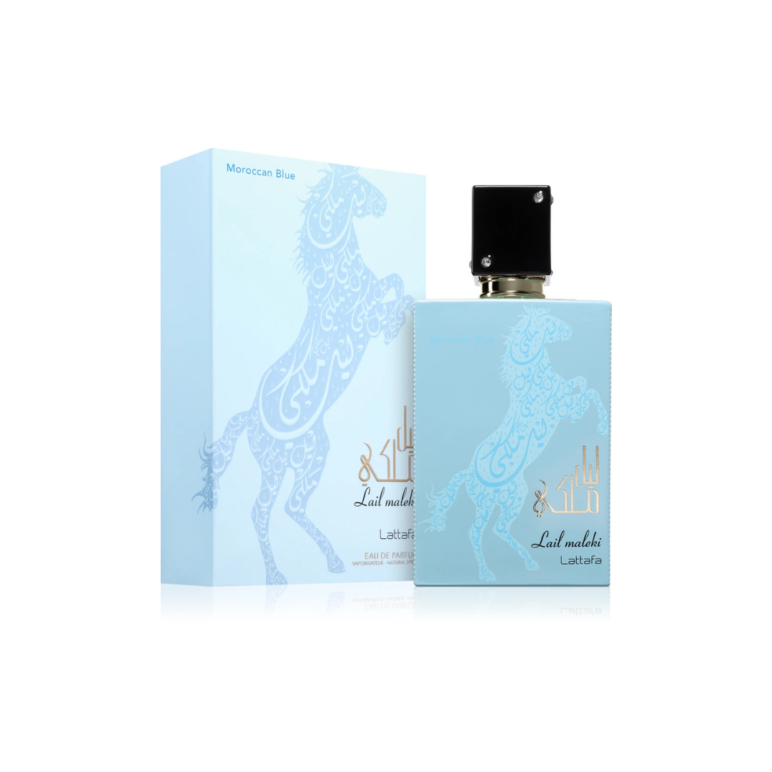 Lail Maleki Moroccan Blue di Lattafa